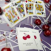 Cherry Casino  (Desert Inn Purple) Playing Cards